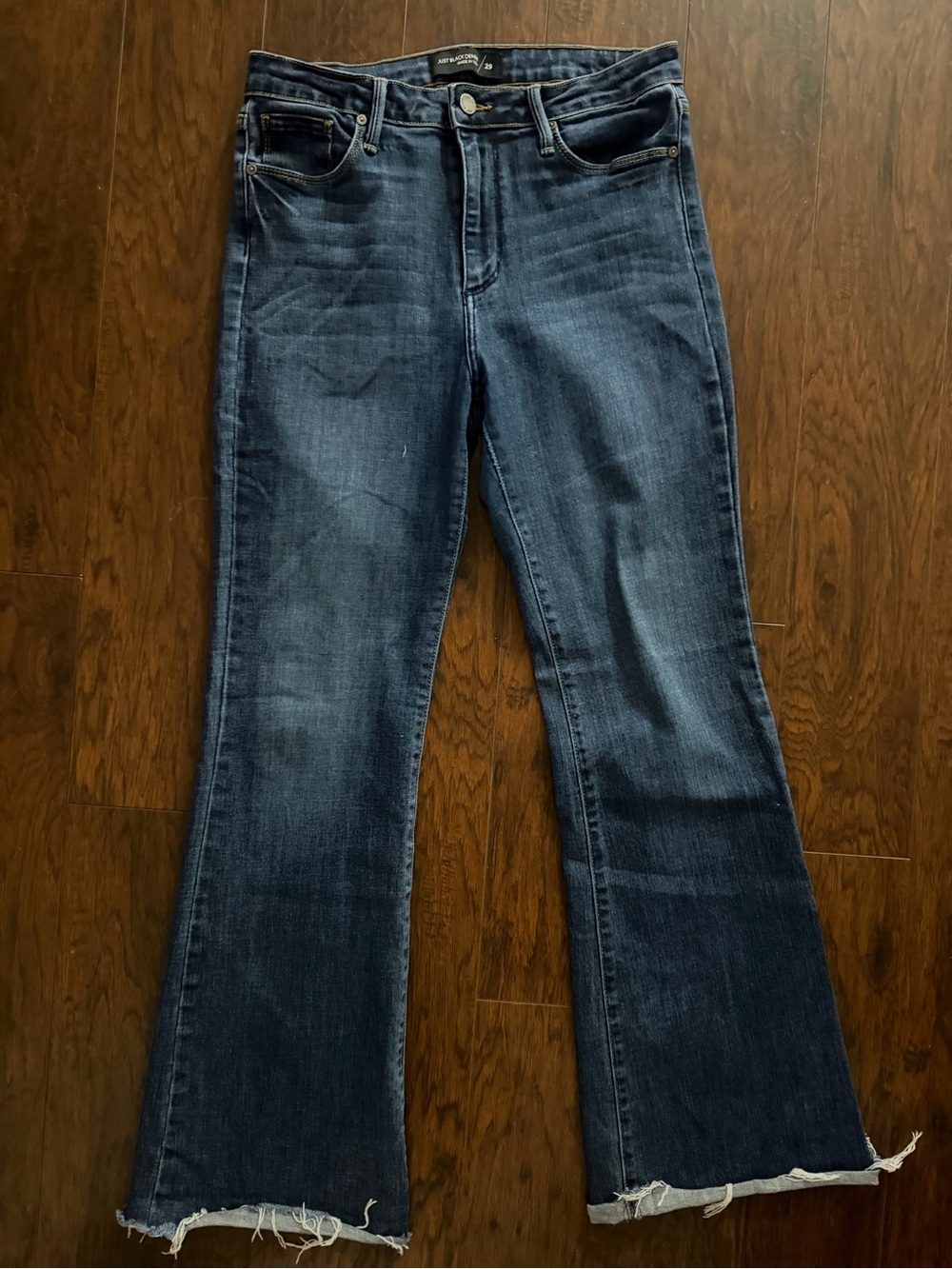 Just Black Women's Dark Wash bootcut Jeans